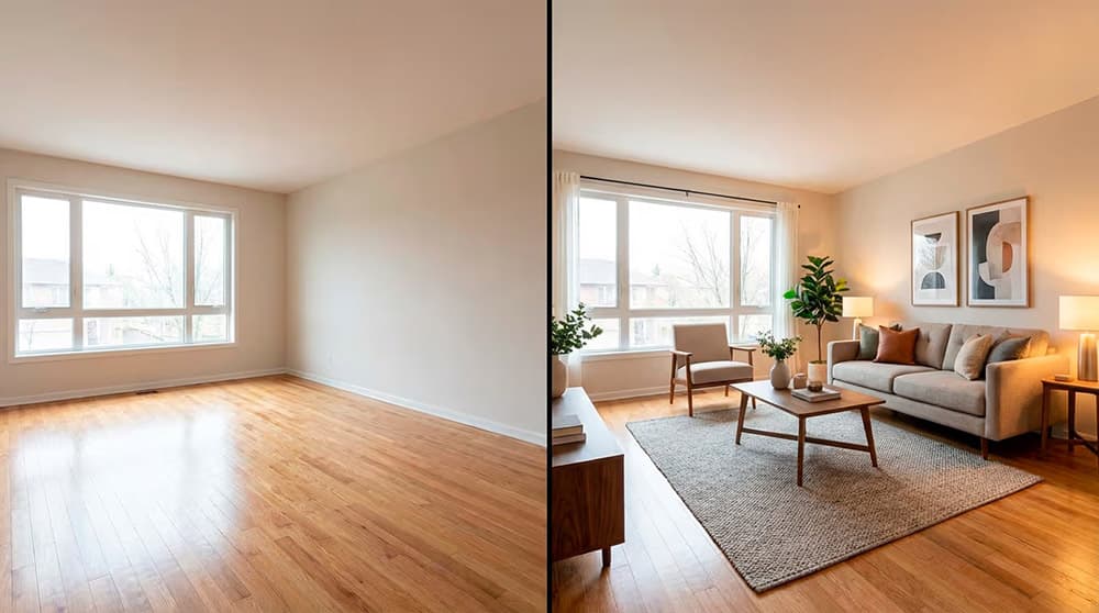 Virtual home staging: when to use it and when not